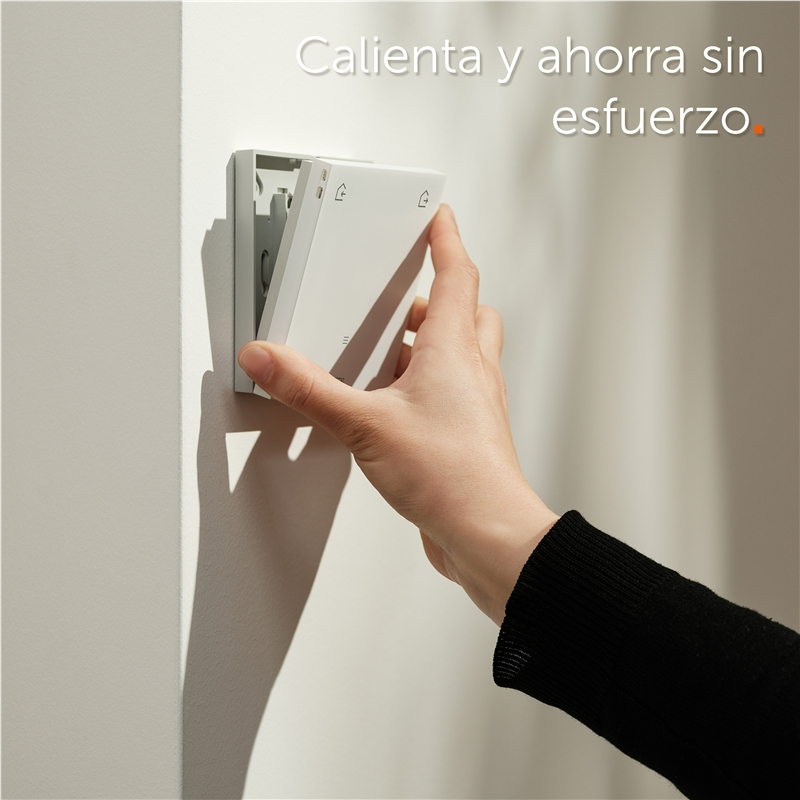 Calienta y ahorra sin esfuerzo.