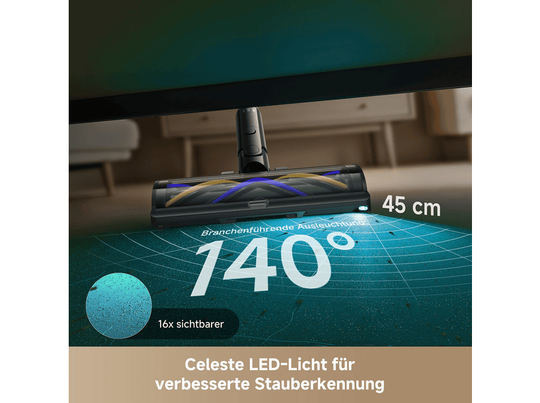 Dreame Z30 Pro Aqua Stielsauger (0,6 l, Akkulaufzeit: 90 min, Schwarz) — Foto 5 von 5