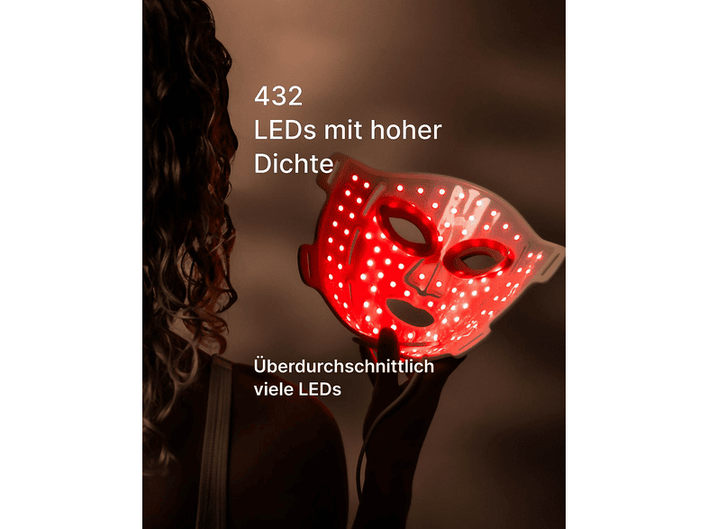 Renpho E100B-1 Artemis Blus LED-Lichttherapie Maske; LED-Maske — Foto 5 von 5