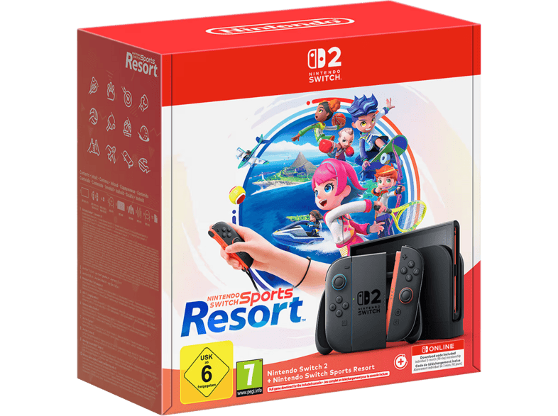 NINTENDO Switch 2 + Nintendo Sports Resort Bundle Konsole