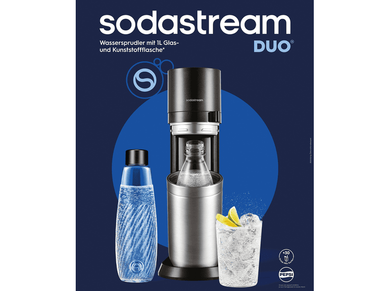 SODASTREAM DUO STANDARD, Wassersprudler Titan