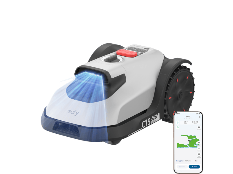 Anker Eufy C15 Solo, Mähroboter, 500 m², Schnittbreite: 180 mm