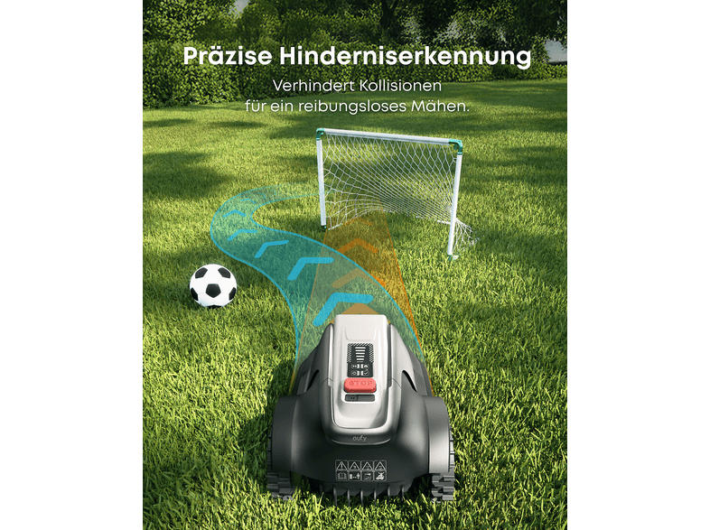 Anker Eufy E18, Mähroboter inkl. Garage, 1200 m², Schnittbreite: 203 mm — Foto 5 von 5