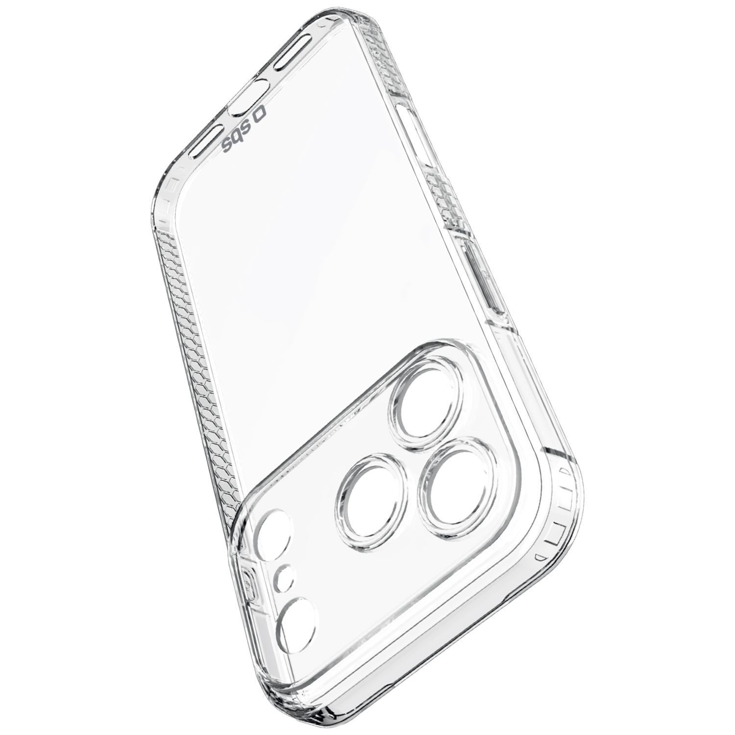 SBS Extreme X2 Cover Telefoonhoesje voor Apple iPhone 18 Pro Max Transparant