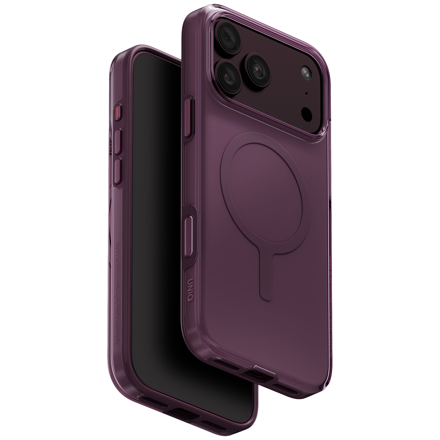 UNIQ Magclick charging clario (ECO) Telefoonhoesje voor Apple iPhone 18 Pro Max Paars