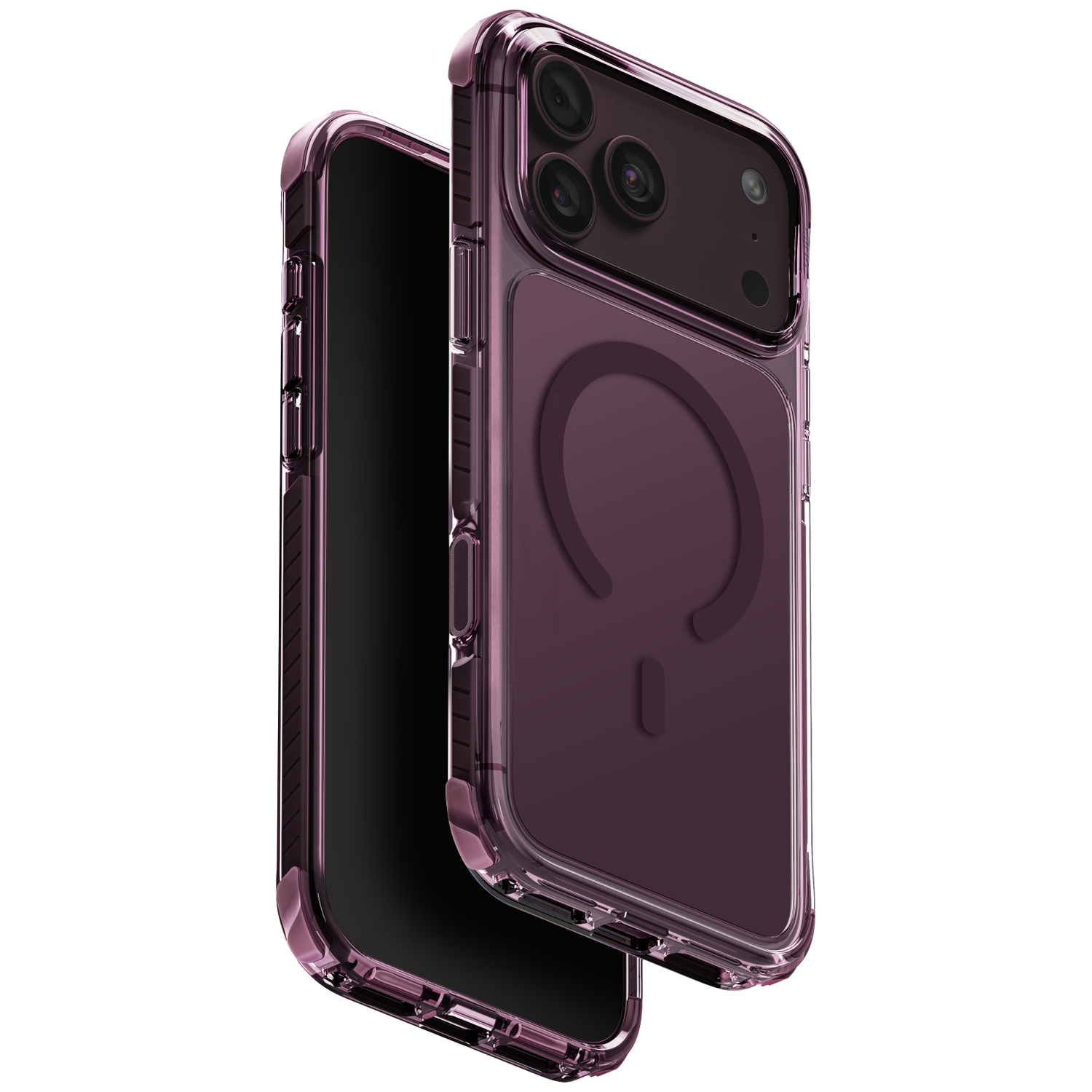 Uniq Magclick Charging Combat Telefoonhoesje Voor Apple Iphone 18 Pro Max Rood