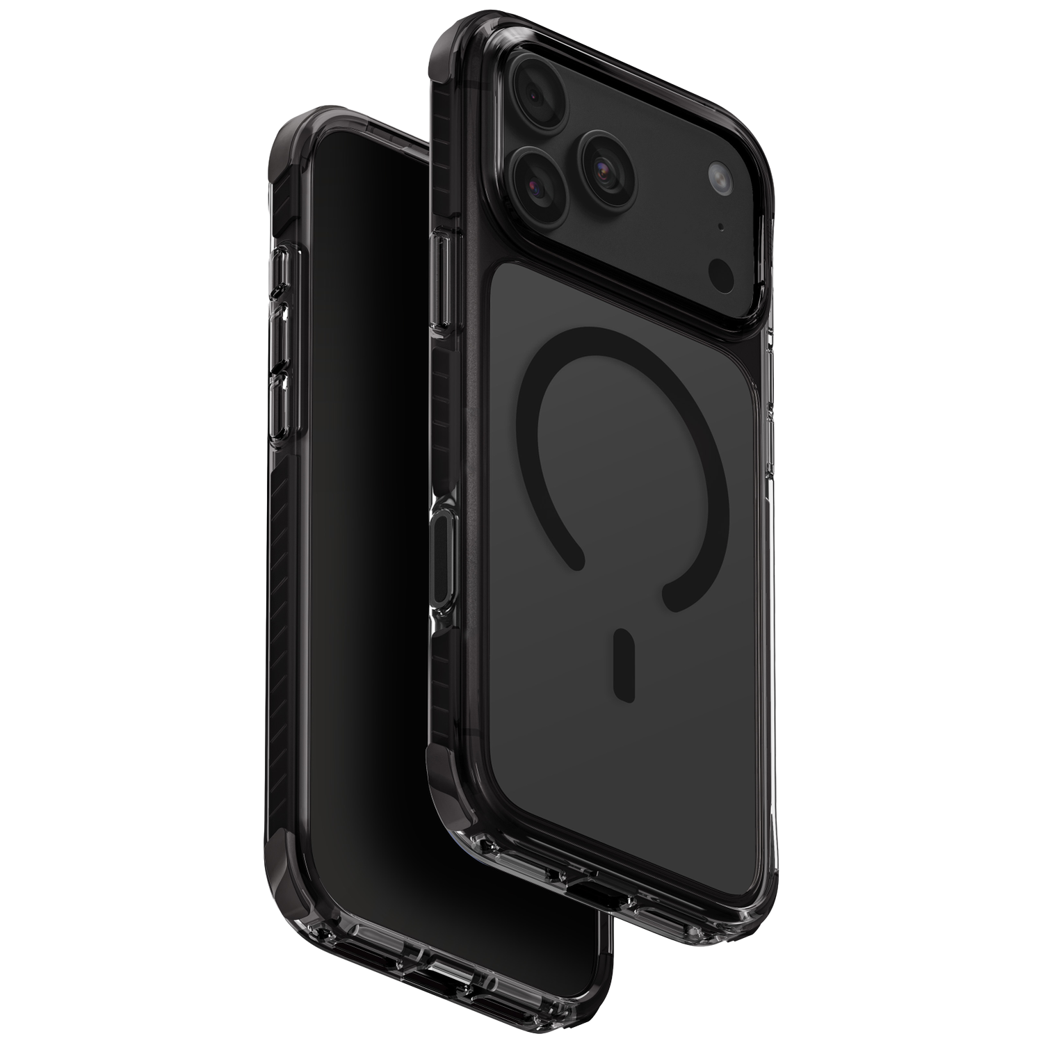 Uniq Magclick Charging Combat Telefoonhoesje Voor Apple Iphone 18 Pro Max Zwart