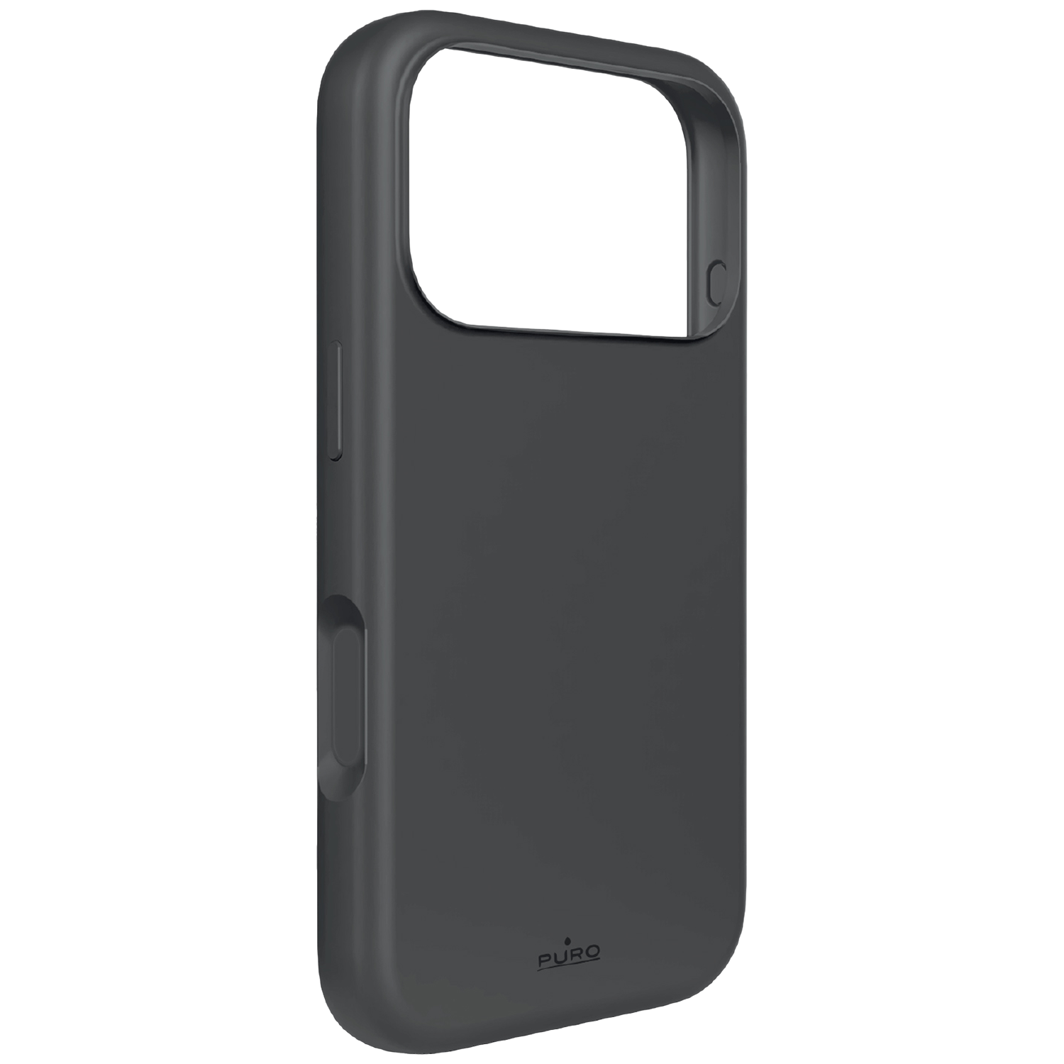 PURO Icon Mag Cover Telefoonhoesje voor Apple iPhone 18 Pro Zwart