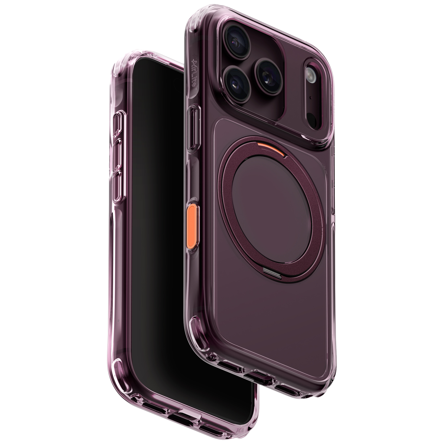 UNIQ SWIVIX with 360 rotating kickstand Telefoonhoesje voor Apple iPhone 18 Pro Rood