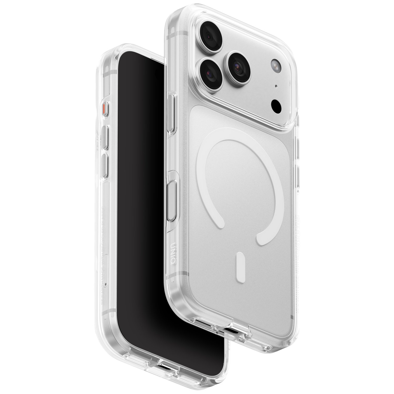 Uniq Maglick Charging Clario (eco) Telefoonhoesje Voor Apple Iphone 18 Pro Transparant