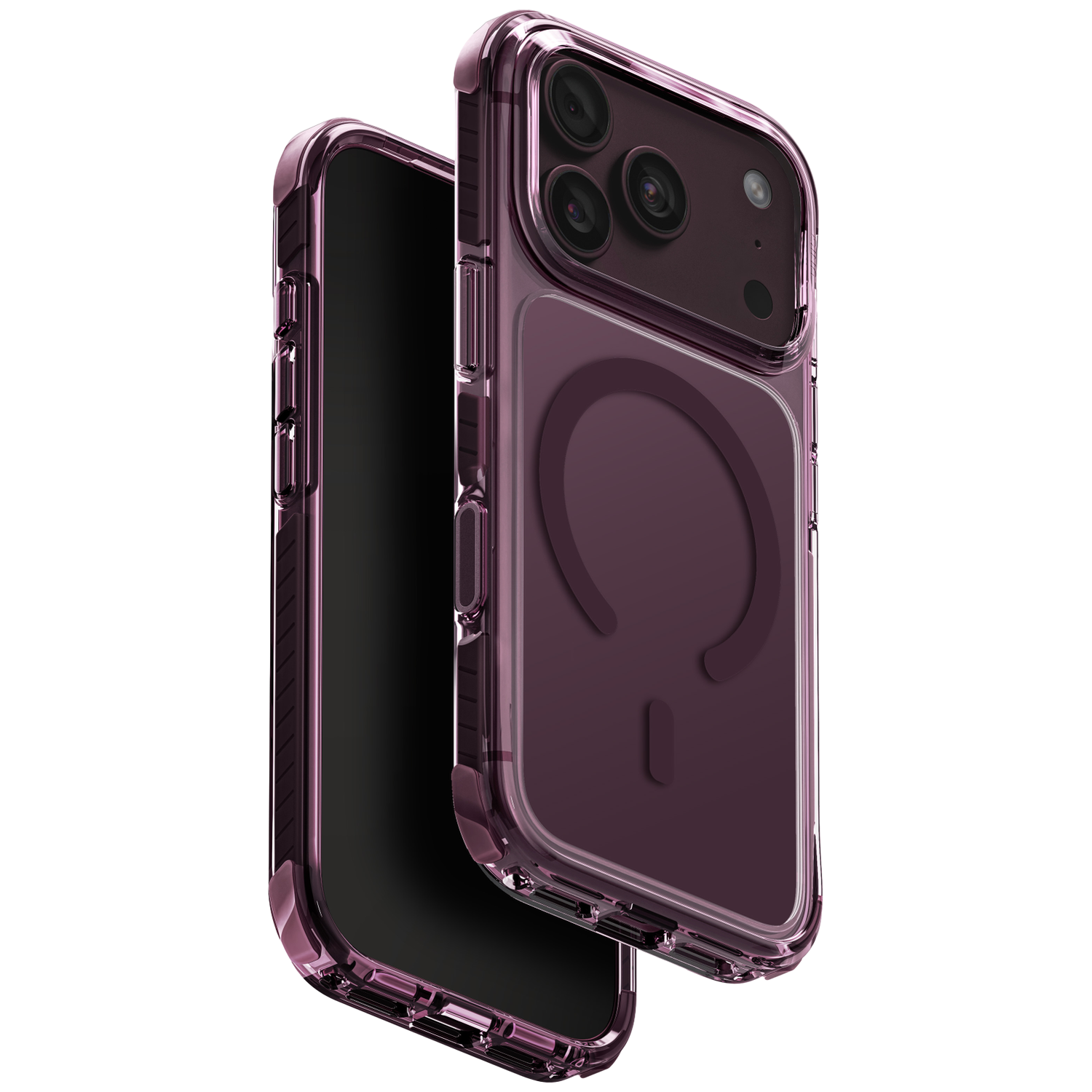 Uniq Maglick Charging Combat Telefoonhoesje Voor Apple Iphone 18 Pro Rood