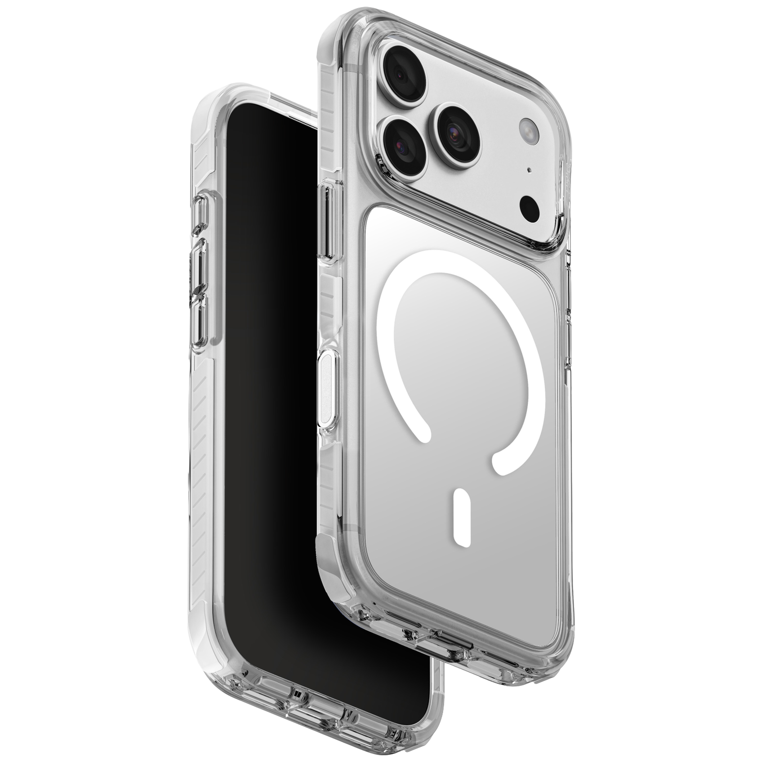 UNIQ Maglick charging combat Telefoonhoesje voor Apple iPhone 18 Pro Wit