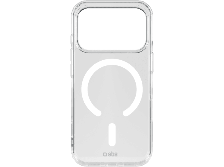 SBS Extreme Mag D3O Cover voor Apple iPhone 18 Pro Transparant