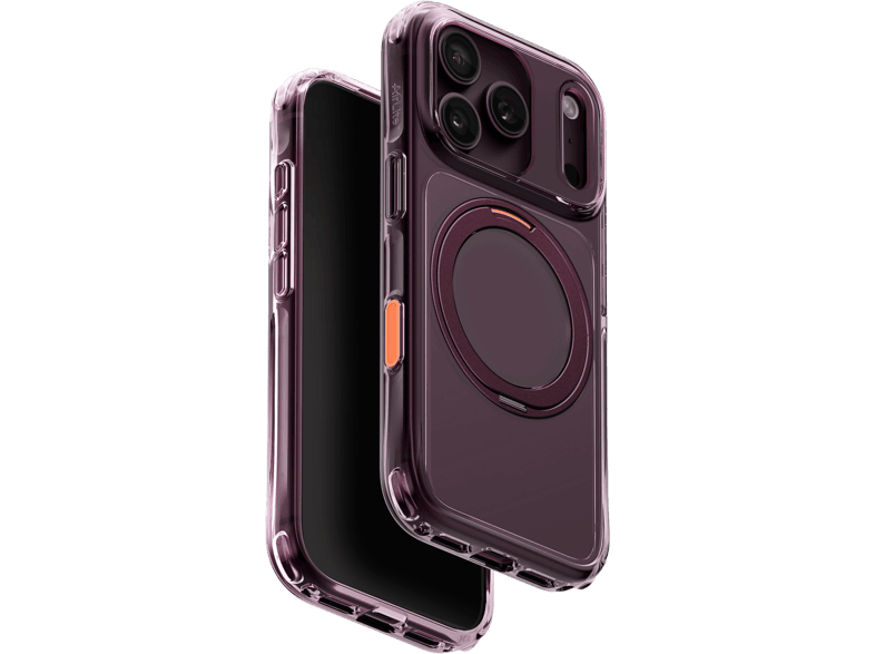 Uniq Swivix Met 360 Rotating Kickstand Cover Voor Apple Iphone 18 Pro Deep Burgundy