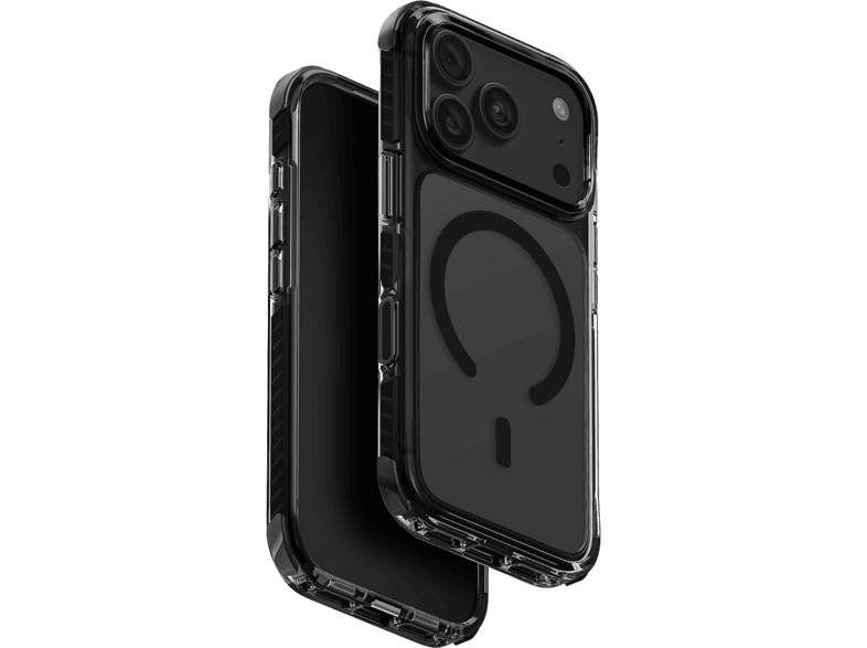 Uniq Magclick Charging Combat Cover Voor Apple Iphone 18 Pro Carbon Black