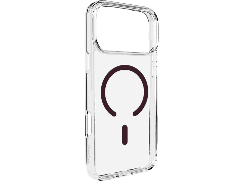 Puro Lite Mag Cover Voor Apple Iphone 18 Pro Transparant