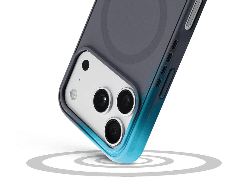 Funda móvil - CellularLine Icy Mag, Para Apple iPhone 18 Pro Max, Disipación de calor, MagSafe, Carga inalámbrica, Negro – imagen 2