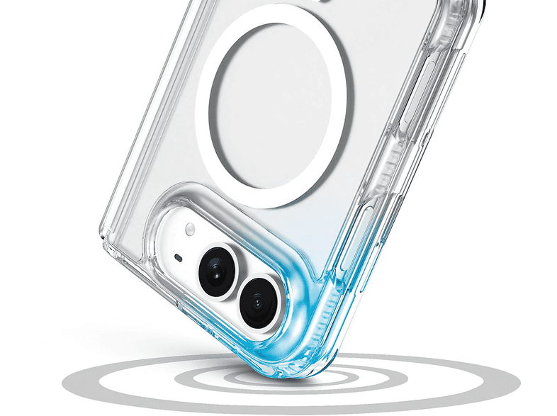 Funda móvil - CellularLine Ultra Strong Mag, Para Apple iPhone 18 Ultra, MagSafe, Carga inalámbrica, Anti impactos, Antibacteriana,Transparente – imagen 2