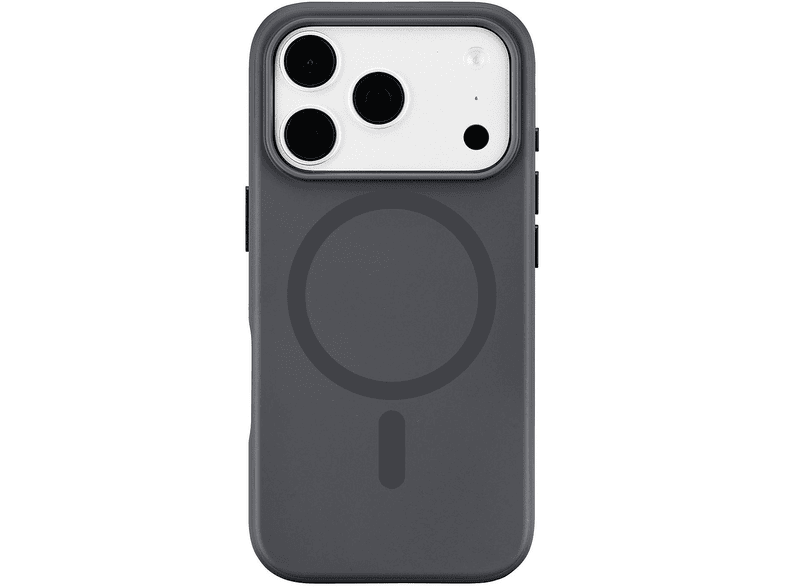 Funda móvil - Cellularline Aura Mag, Para Apple iPhone 18 Pro, MagSafe, Carga inalámbrica, Negro