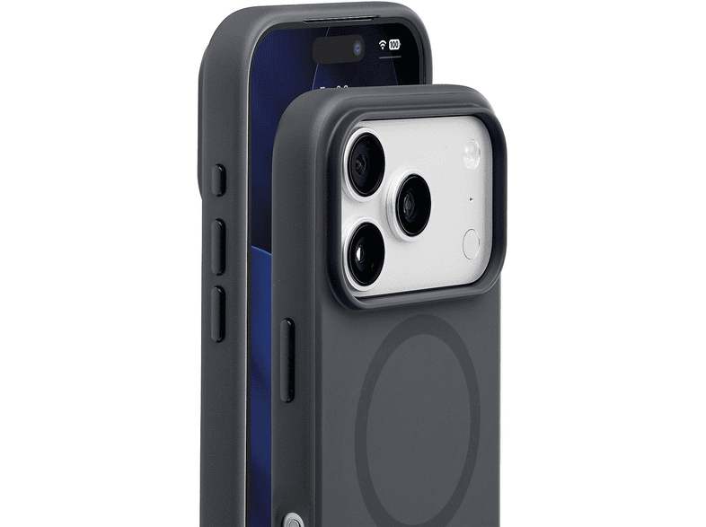 Funda móvil - Cellularline Aura Mag, Para Apple iPhone 18 Pro, MagSafe, Carga inalámbrica, Negro – imagen 2