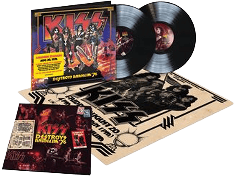 Universal Kiss Destroys Anaheim '76 Vinyl