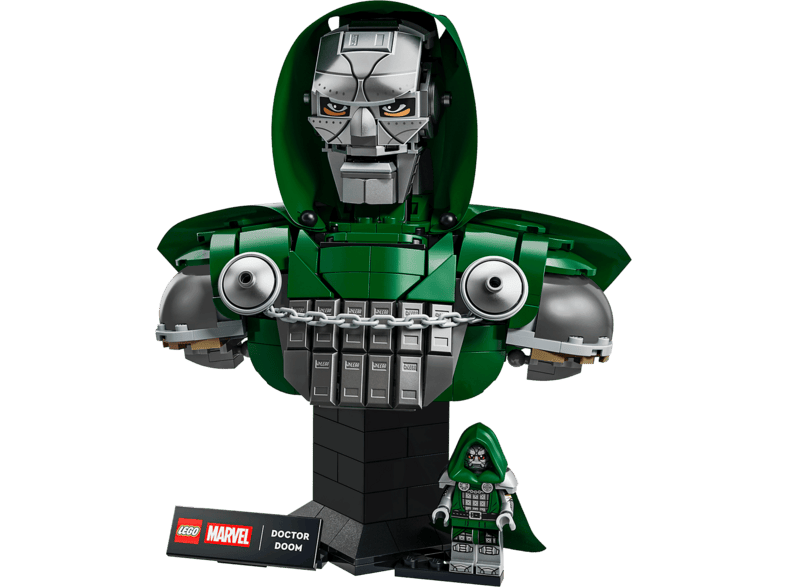 Lego Marvel Doctor Doom Buste Bouwstenen Meerkleurig