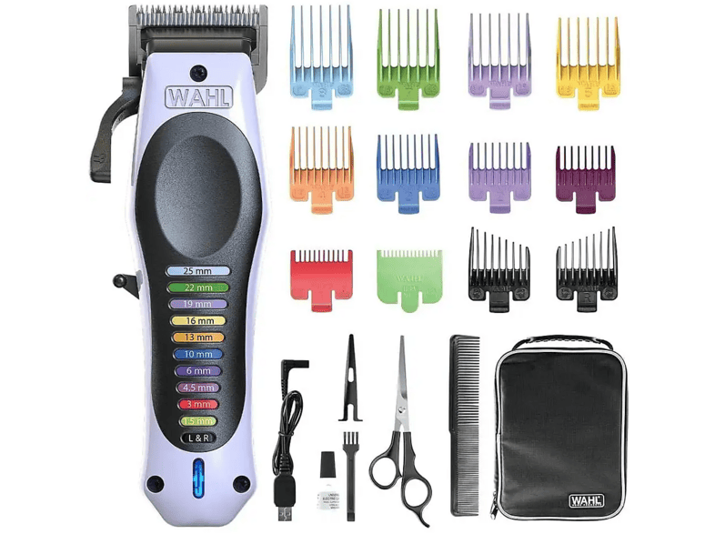 Wahl 3028048 Color Pro Lithium Haarschneider, 120 Minuten Akkulaufzeit, 45 mm Schnittbreite, Mehrfarbig — Foto 2 von 2