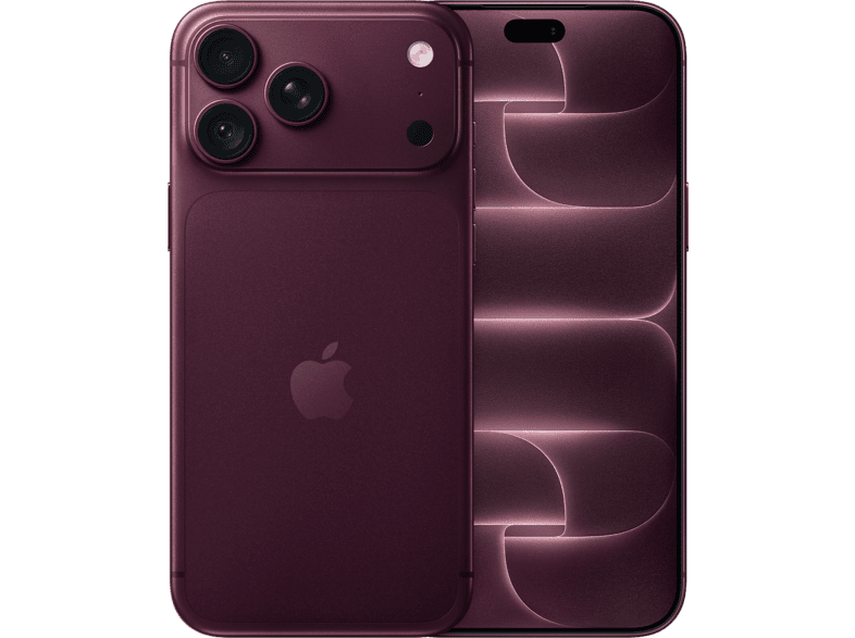 Apple iPhone 18 Pro Max, Burdeos, 512 GB, 6.9″ OLED Super Retina XDR, 5G, Chip A20 Pro, Siri AI, iOS