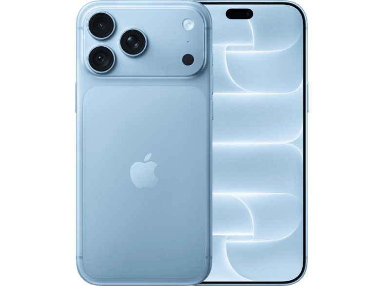 Apple iPhone 18 Pro Max, Azul glaciar, 2 TB, 6.9″ OLED Super Retina XDR, 5G, Chip A20 Pro, Siri AI, iOS