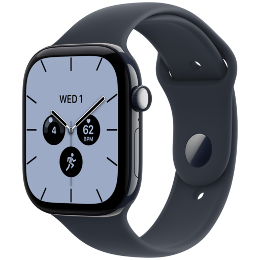 Apple Watch Series 12 Cellular 46mm Ceramic Night Blue Sport Band M/L