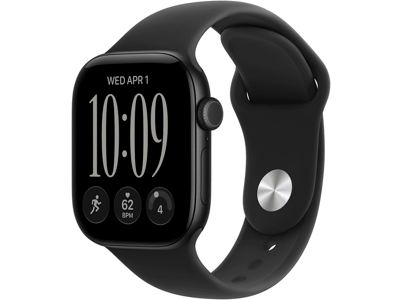 Apple Watch Series 12 GPs 42mm - Black Aluminium Case Sport Band S/m