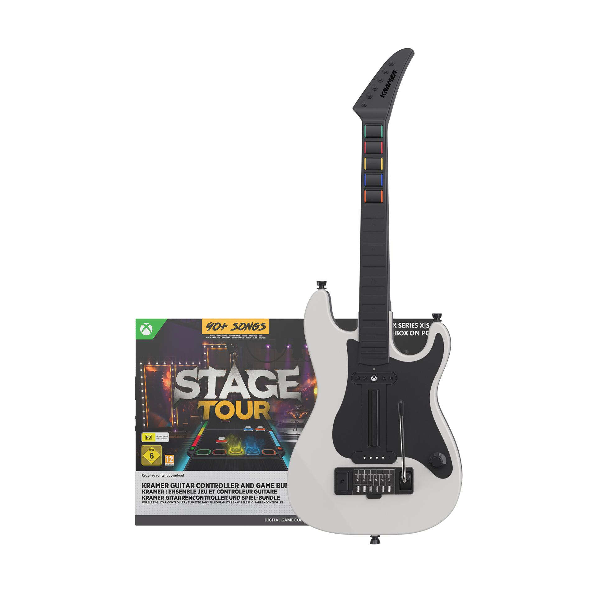 Koch Software Stage Tour Game + Kramer Guitar Controller Bundle - Xbox Series X