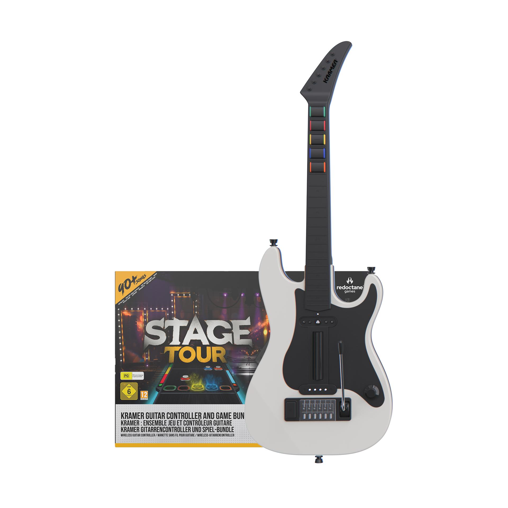 Koch Software Stage Tour Game + Kramer Guitar Controller Bundle - Pc (download Code)