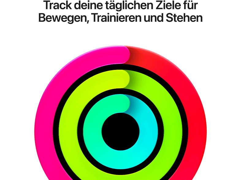 Apple Watch SE 3 (2026) GPS 40mm Starlight Aluminium Case mit Sand Sport Band, S/M; Smartwatch — Foto 3 von 5