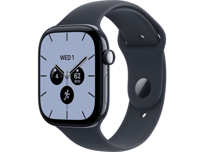 APPLE Watch Series 12 (GPS + Cellular) 46 mm Smartwatch Keramik, 140 - 190 (S/M), Night Blue Ceramic Case/Navy Sport Band