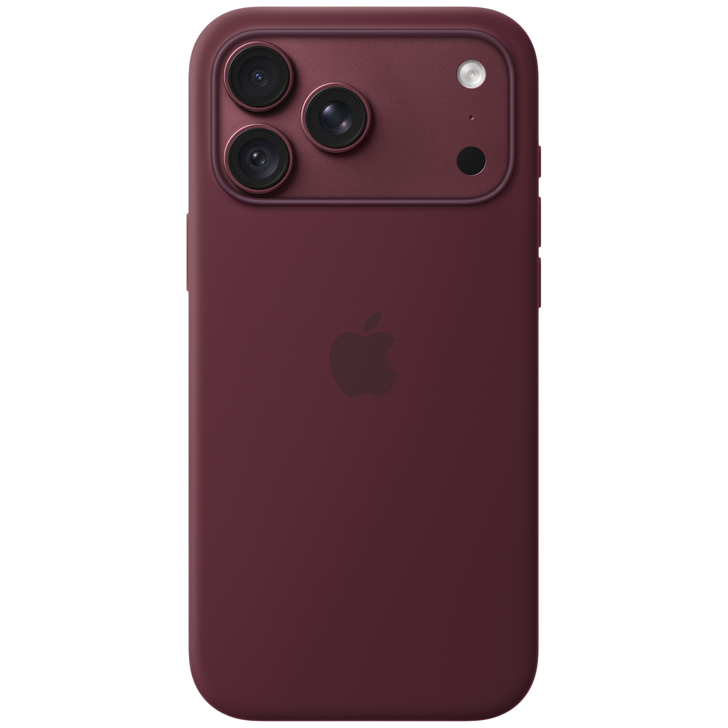 Apple Silicone Magsafe Cover Voor Apple Iphone 18 Pro Max Burgundy