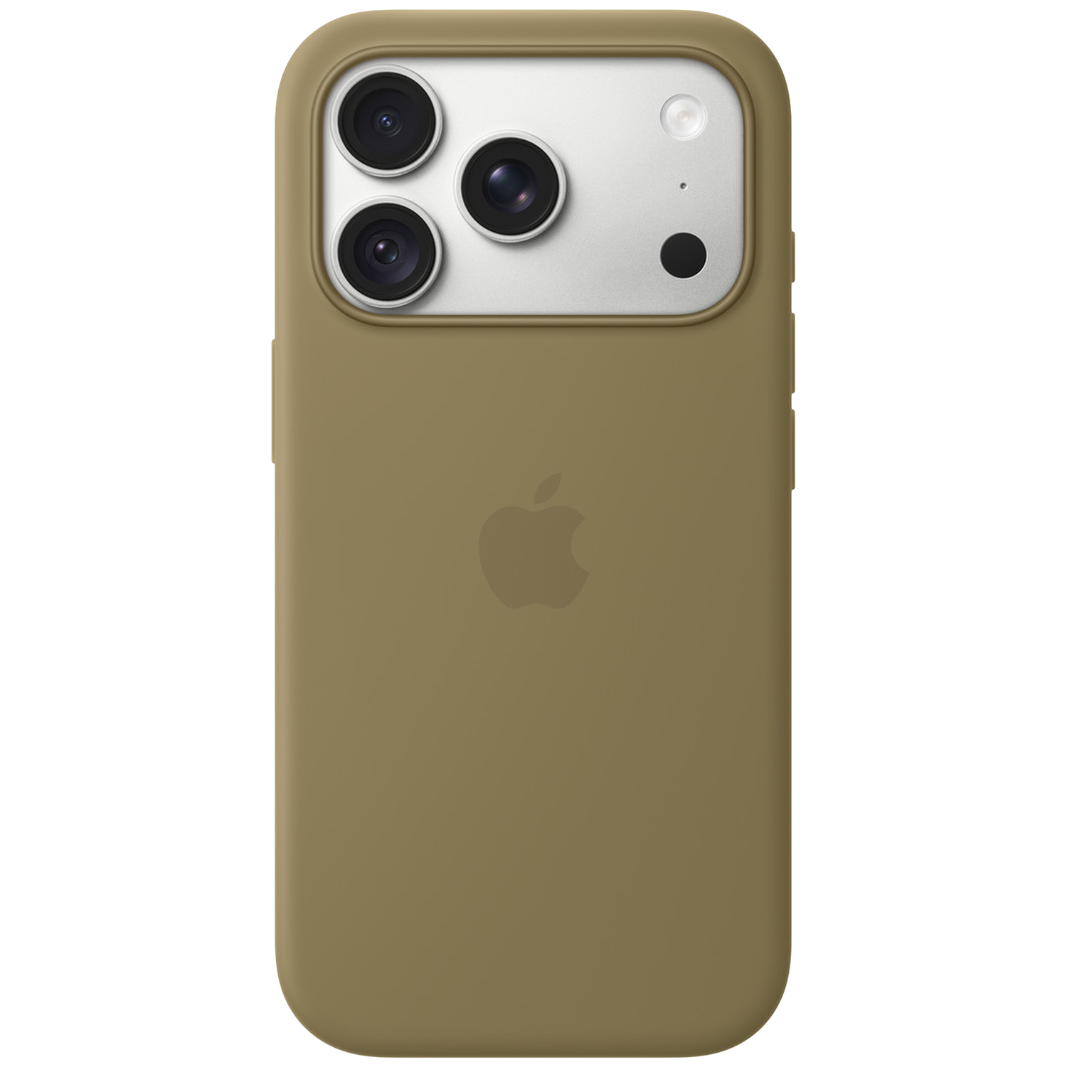 Apple Silicone Magsafe Cover Voor Apple Iphone 18 Pro Olive