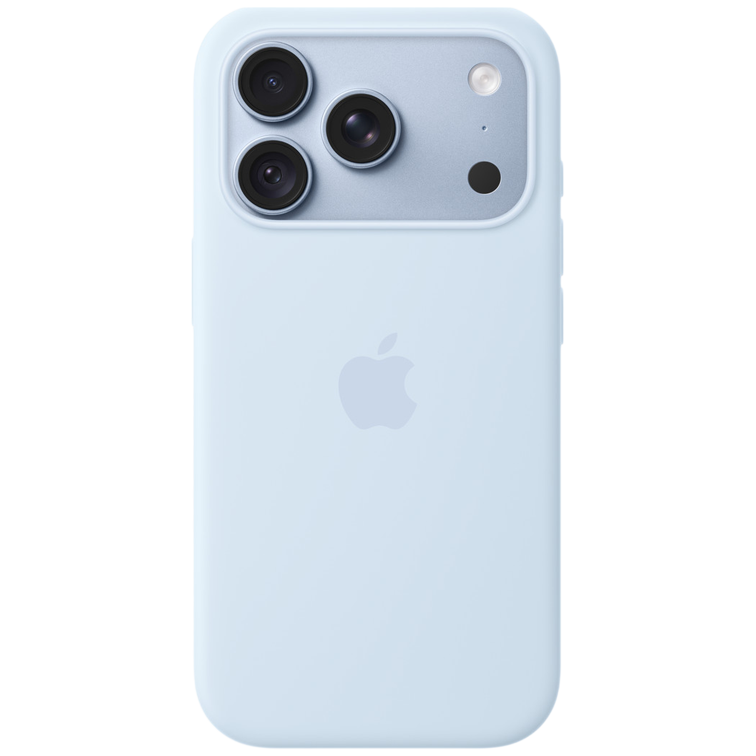 Apple Silicone Magsafe Cover Voor Apple Iphone 18 Pro Crisp Blue
