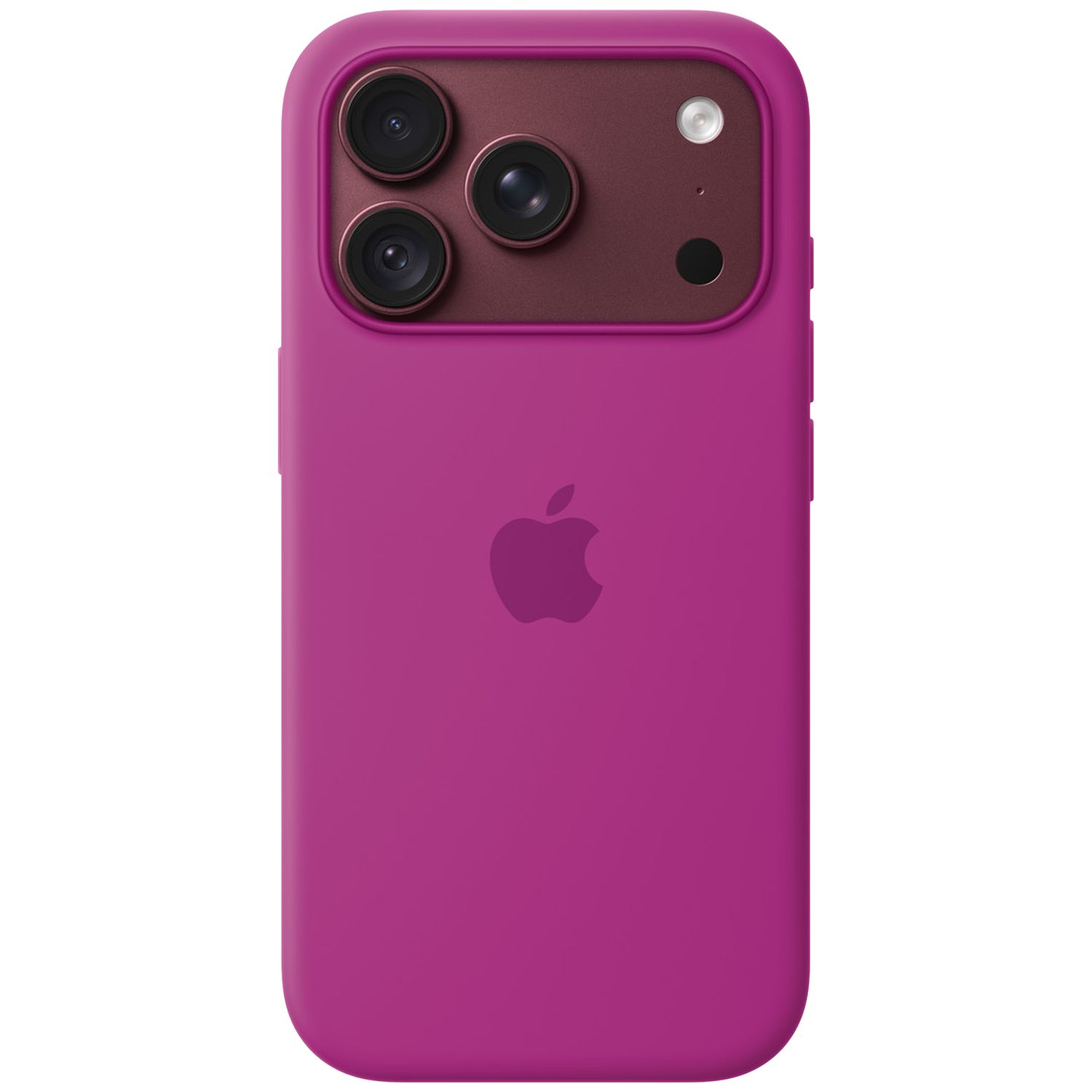 Apple Silicone Magsafe Cover Voor Apple Iphone 18 Pro Magenta