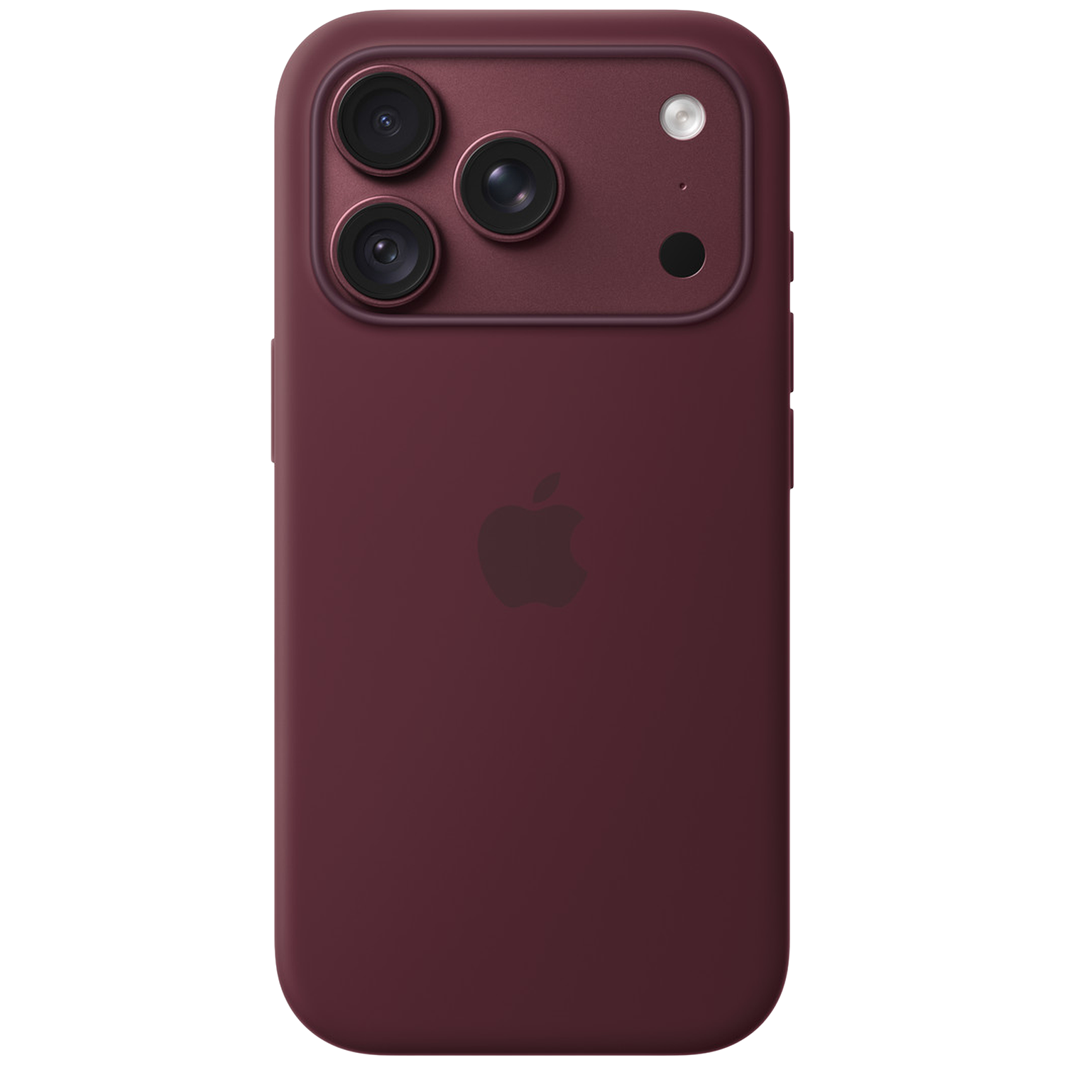 Apple Silicone Magsafe Cover Voor Apple Iphone 18 Pro Burgundy