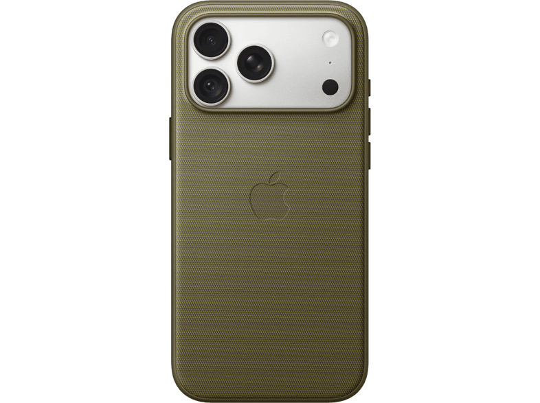 Coque MagSafe Apple TechWoven pour iPhone 18 Pro Max Olive