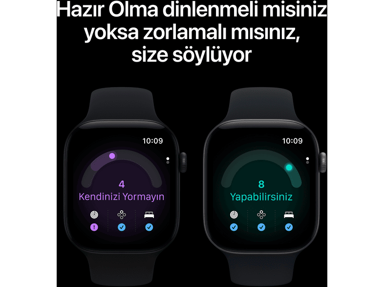 APPLE Watch Series 12 GPS 42mm | Açık Altın Alüminyum Kasa - Kum