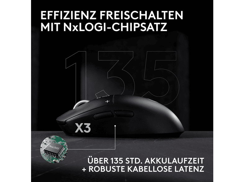 Logitech G pro X3 superstrike Gaming-Maus Pink Eclipse — Foto 3 von 5