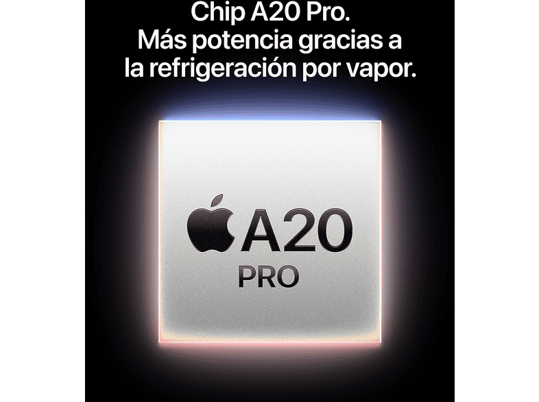Apple iPhone 18 Pro, Burdeos, 256 GB, 6.3" OLED Super Retina XDR, 5G, Chip A20 Siri AI, iOS – imagen 3