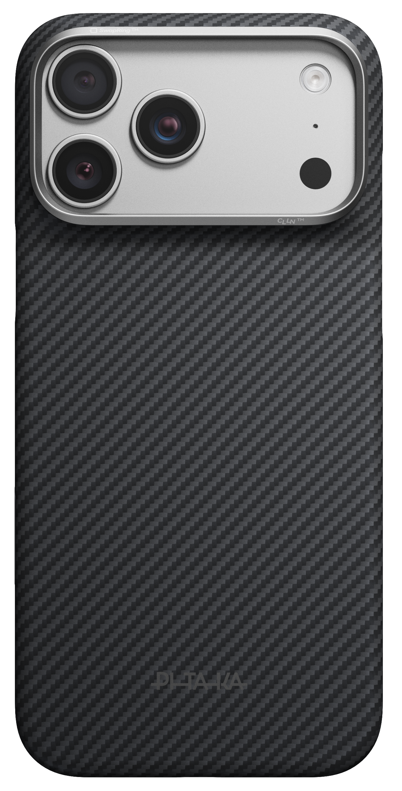 PITAKA Classic Edge Case iPhone 18 Pro Max telefontok, fekete-szürke (KI1801PM)