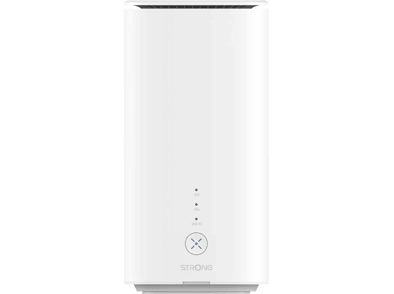 Router - Strong 5G+ AIRHOME 1501, 3600 Mbit/s, Wi-Fi 7, MU-MIMO, 2 puertos Ethernet, Se necesita tarjeta Nano SIM, Blanco