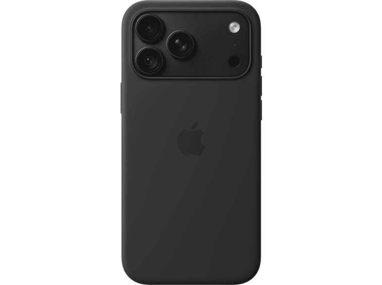 APPLE Silikon Case mit MagSafe, Backcover, Apple, iPhone 18 Pro Max, Black