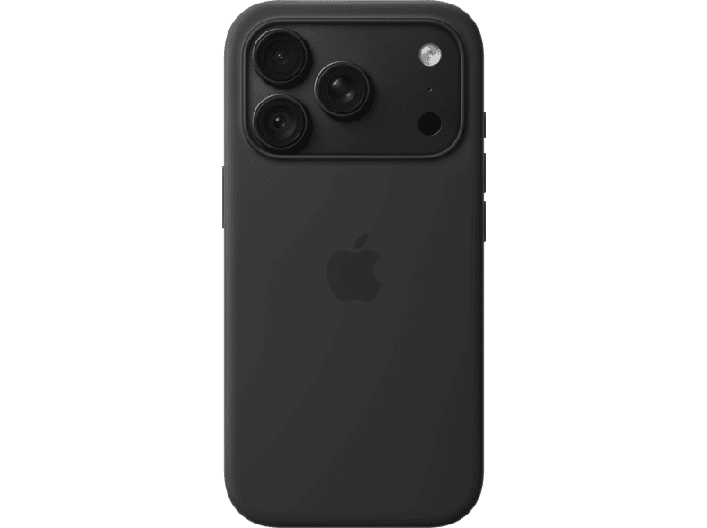 APPLE Silikon Case mit MagSafe, Backcover, Apple, iPhone 18 Pro, Black