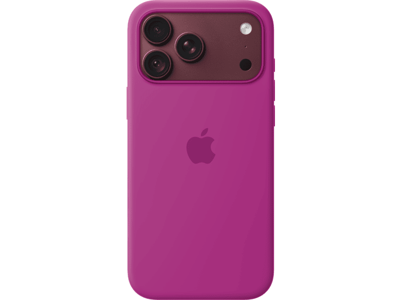 APPLE Silikon Case mit MagSafe, Backcover, Apple, iPhone 18 Pro Max, Magenta