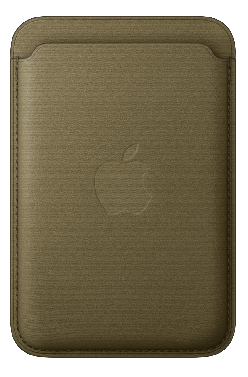 APPLE MagSafe-rögzítésű iPhone FineWoven-szövettárca – sötét olíva (MK9K4ZM/A)